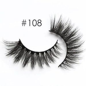 Mink Lashes in Dramatic #108
